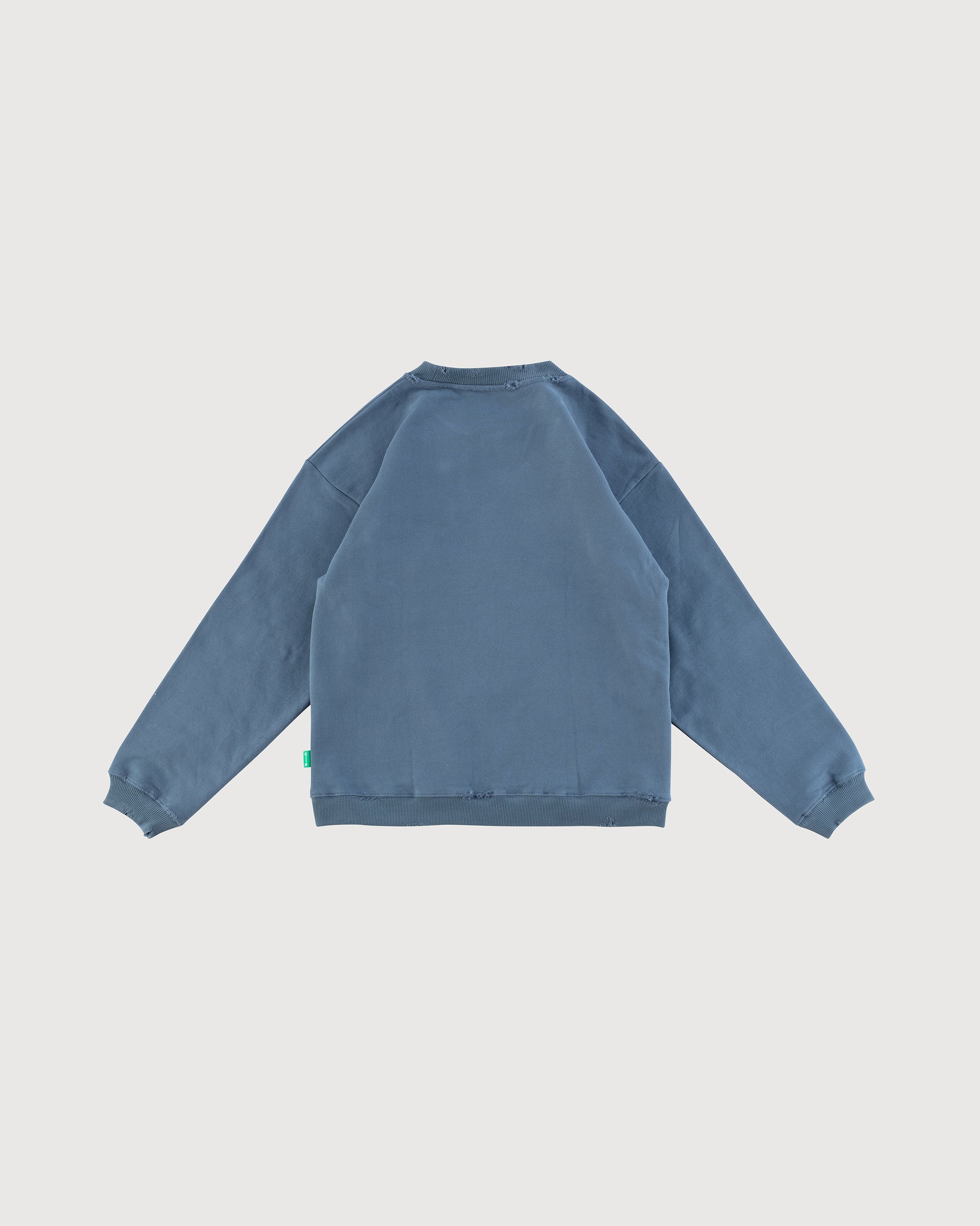 Distressed US Crewneck (ocean)