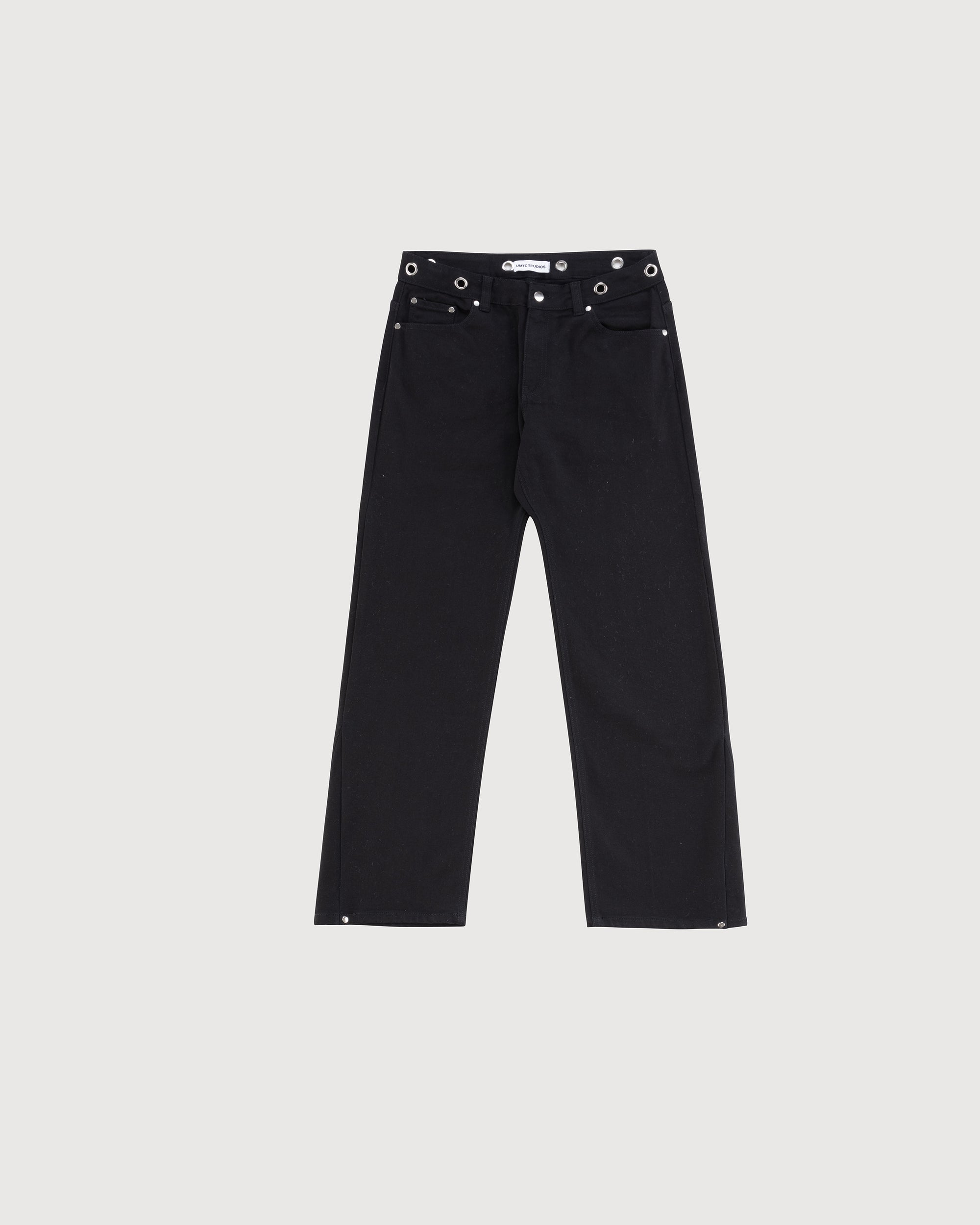 Eyelet Denim (black)