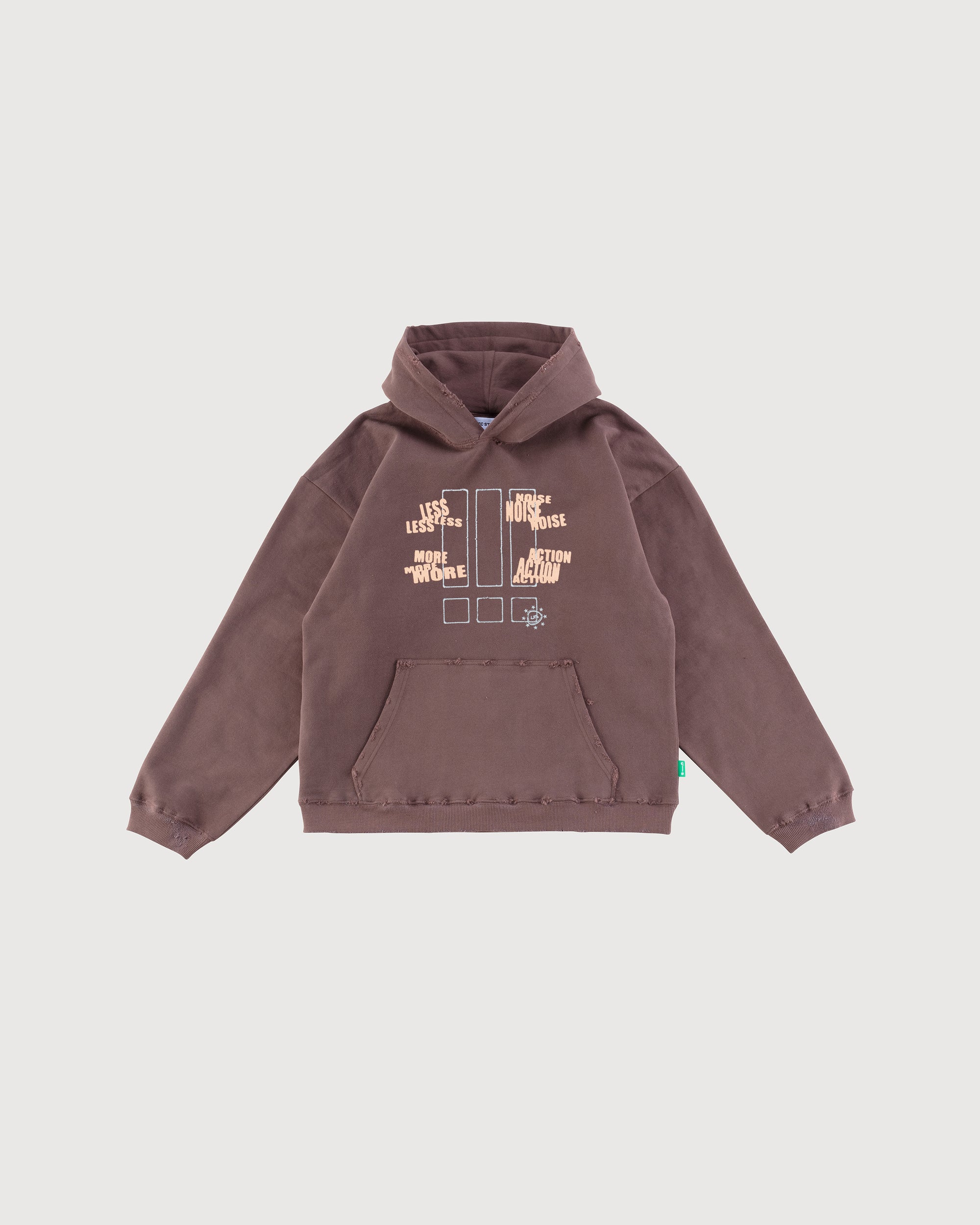 Distressed Action Hoodie (oak)