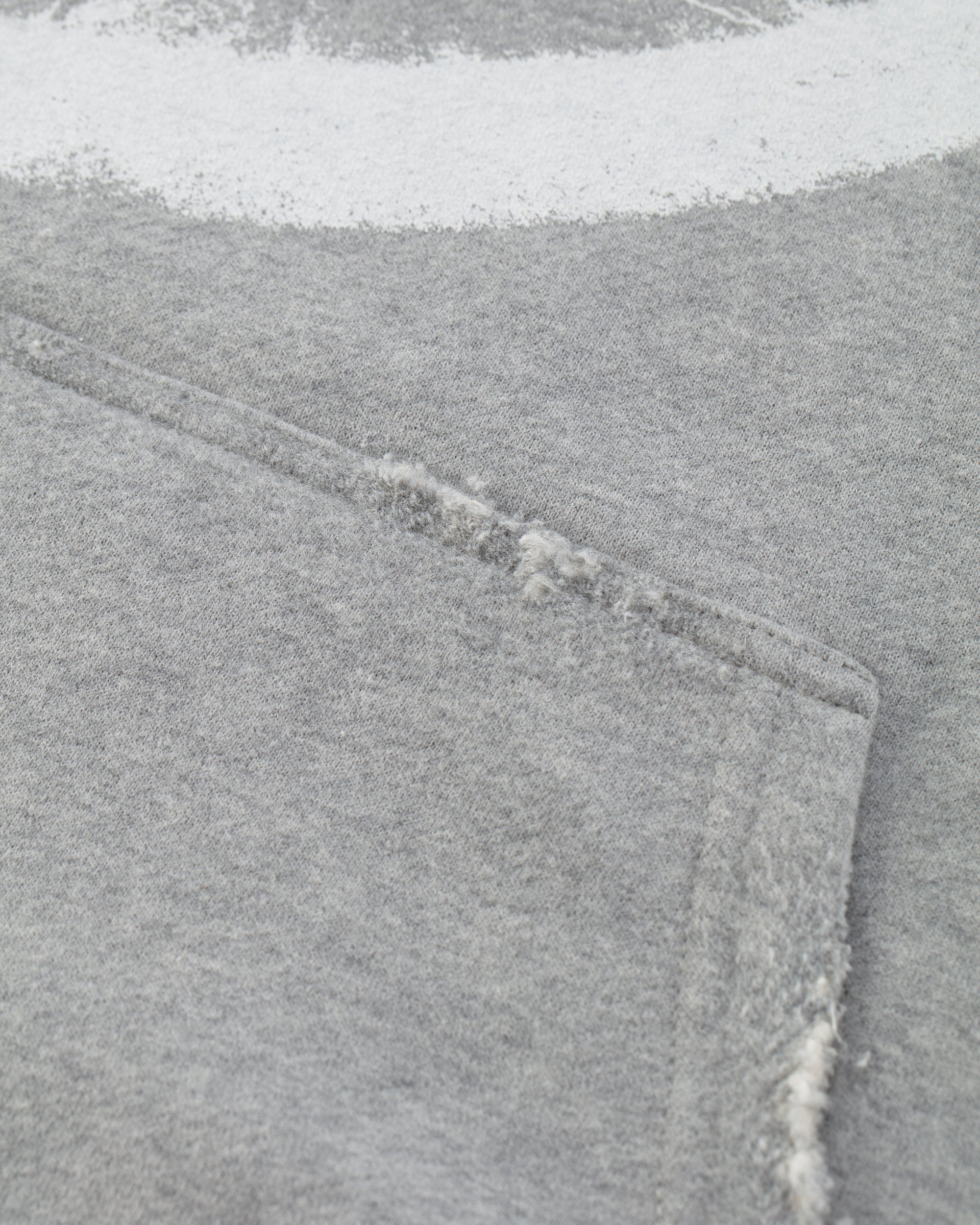 U-S Spray Tag Hoodie (melange grey)