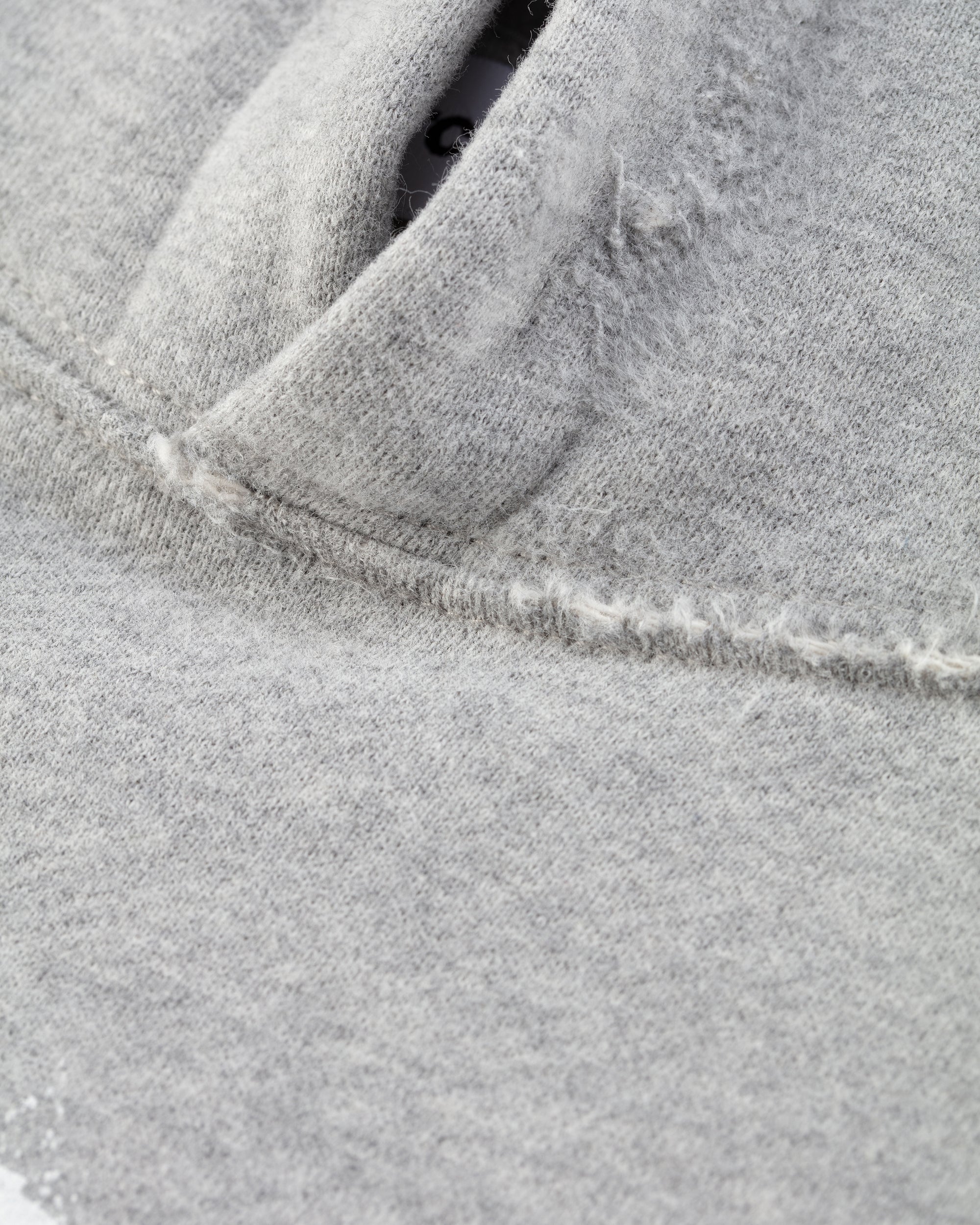 U-S Spray Tag Hoodie (melange grey)