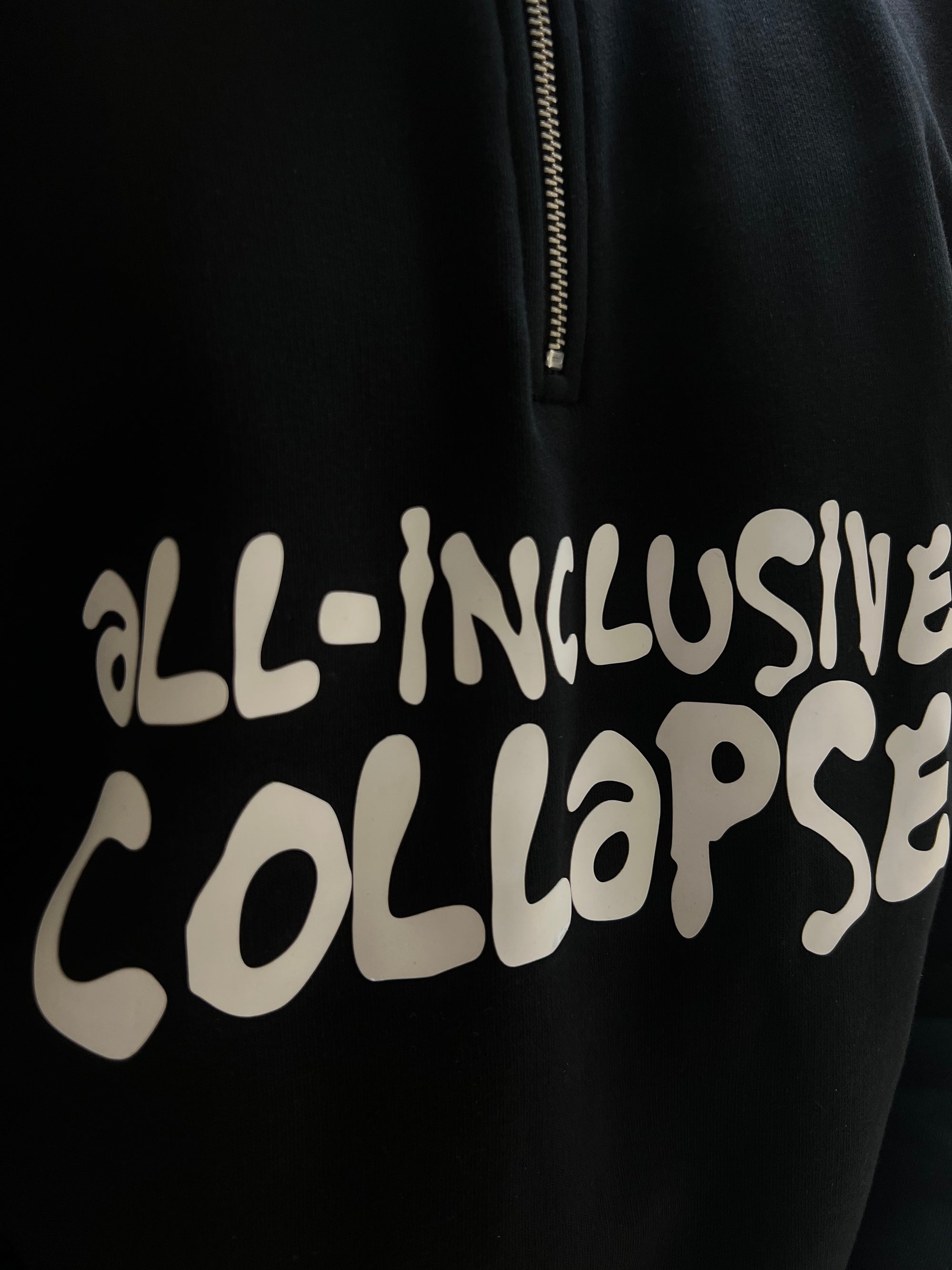 All Inclusive Collapse 1/4 Zip (Black)