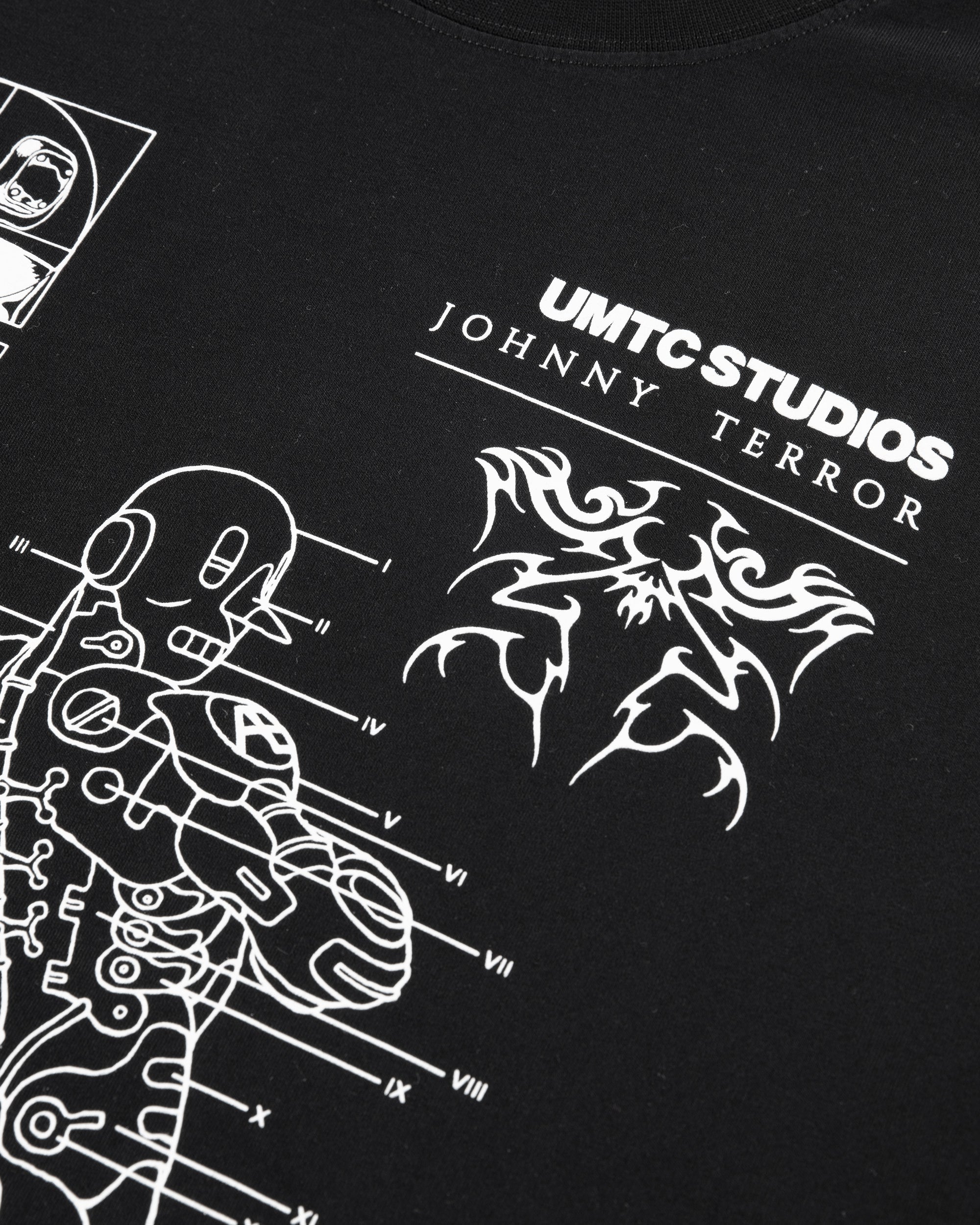 Johnny Terror x UMTC STUDIOS T-Shirt Black