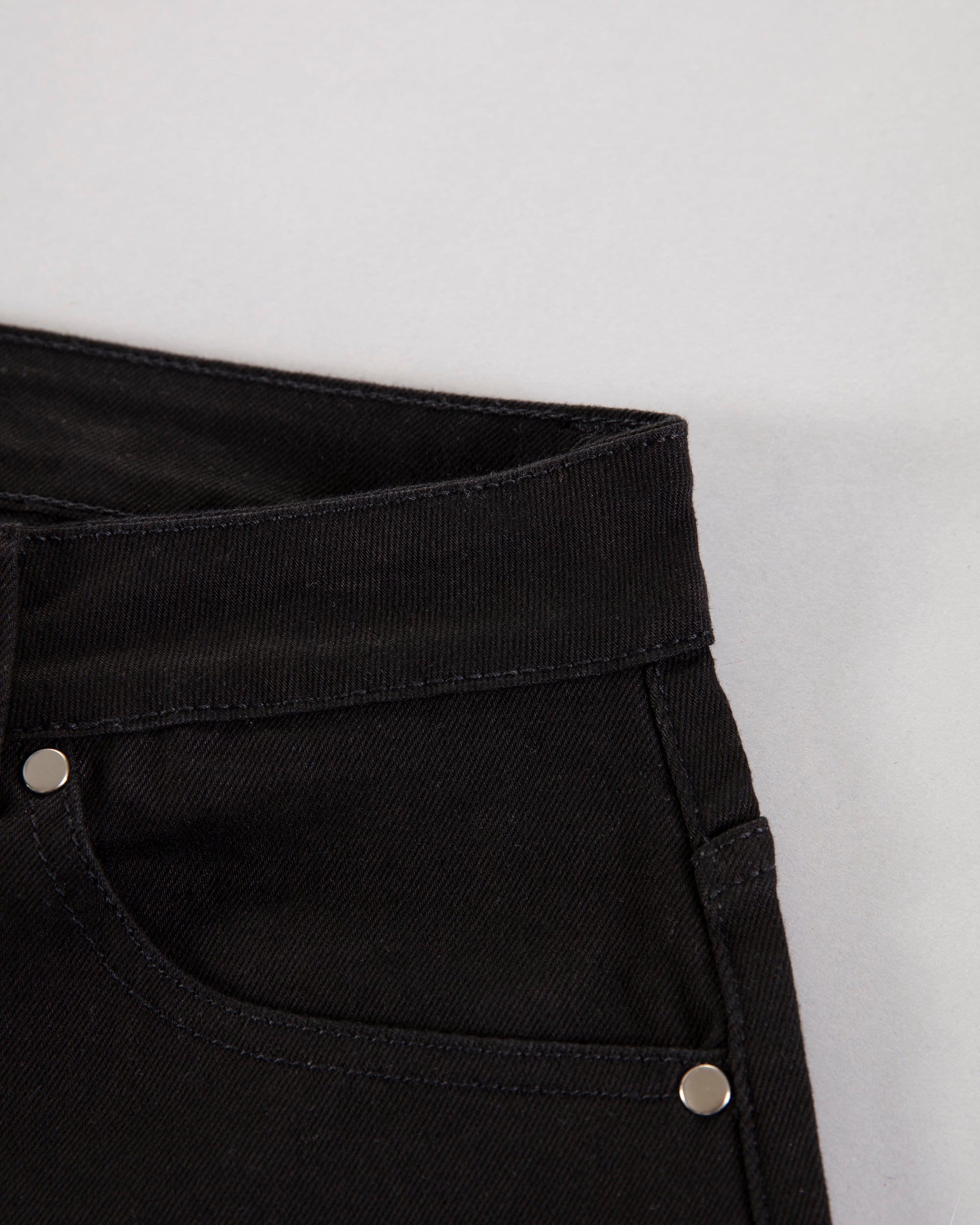 Classic Denim Short (black)